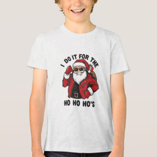 Cooler Santa, ich mache es für die Ho Ho Hos  Tri-Blend Shirt