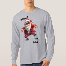 Cooler Santa Jingle Urlaub T-Shirt