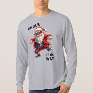Cooler Santa Jingle Urlaub T-Shirt