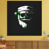 Cooler Santa Santa Santa Santa Leinwanddruck (Insitu (Wohnzimmer))