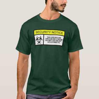 Cooler Sarkasmus und Zynismus retro T-Shirt
