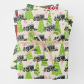 Cooler Sattelkraftfahrer Geschenkpapier Set (Beispiel)