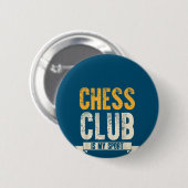 Cooler Schachspieler Lover Geburtstagsgeschenk Sch Button (Vorne & Hinten)