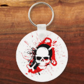 Cooler Schädel Schlüsselanhänger (Vorderseite)