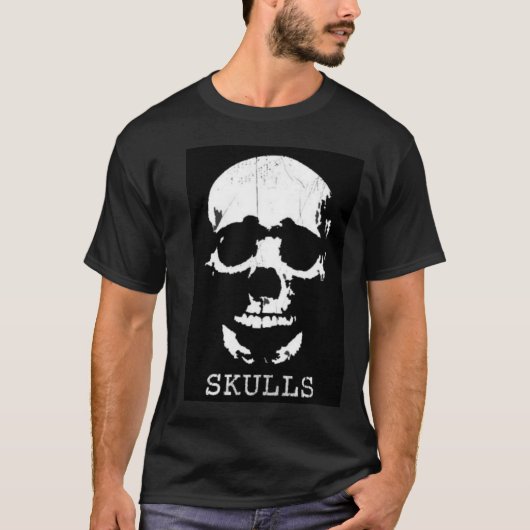 COOLER SCHÄDEL T-Shirt (Vorderseite)