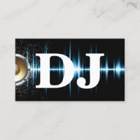 Cooler Schallwelle-Diskjockey DJ