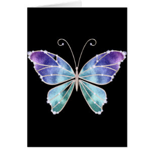 Cooler Schatten-Regenbogen Wings Schmetterling