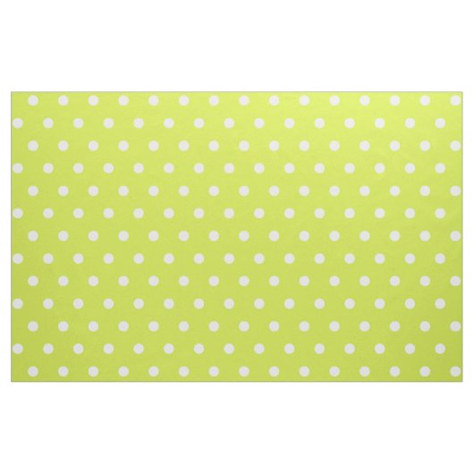 Cooler schick grüner Polka Dots Kunsthandwerk Nähe Stoff (Yard (91,4 cm))