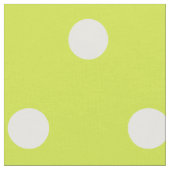 Cooler schick grüner Polka Dots Kunsthandwerk Nähe Stoff (Nahaufnahme)