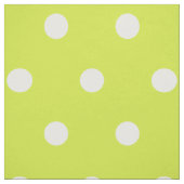 Cooler schick grüner Polka Dots Kunsthandwerk Nähe Stoff (Muster)
