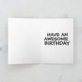 COOLER SCHICKTAG FÜR IHRE KARTE (Innenseite)