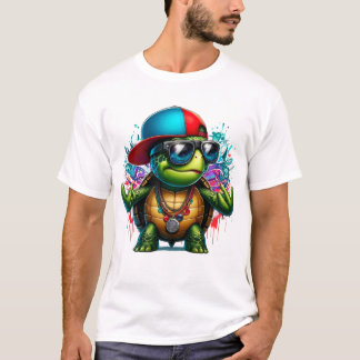 cooler Schildkrötenhühner T-Shirt