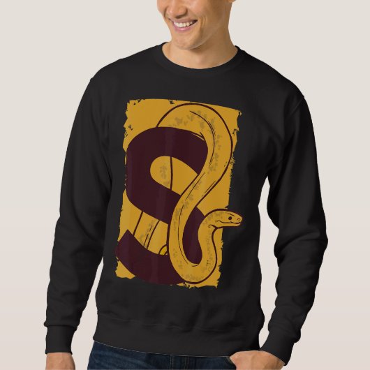 Cooler Schlangenbrief für Frauen Sweatshirt (Vorderseite)