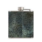 Cooler Schlangenhauteffekt Reptillover Flachmann (Rückseite)