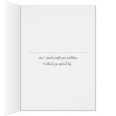 Cooler Schmetterling - Antwortkarte (Innen (Rechts))