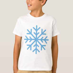 Cooler Schneeflocken T-Shirt