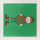 Cooler Schneemann Puzzle (Horizontal)