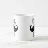 Cooler Schnurrbart Bro Kaffeetasse (Mittel)