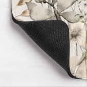 Cooler Schreibtisch - beige Elfenbeinküste - schön Mousepad (Ecke)