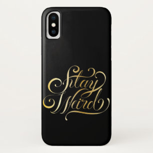 cooler schwarzer Goldschläger bleibe Case-Mate iPhone Hülle