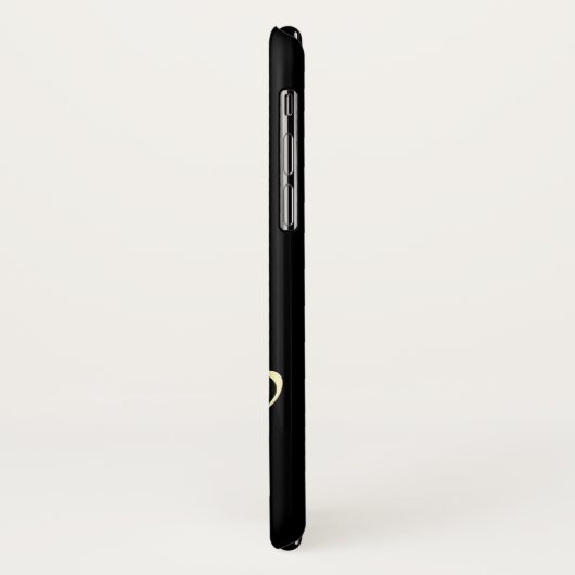 cooler schwarzer Goldschläger bleibe Case-Mate iPhone Hülle (Hinten/Links)