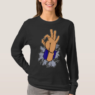 Cooler Schwarzer Spaß Joke Humour Fun T-Shirt