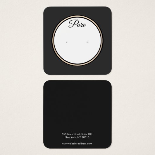 Cooler Schwarzer Stuhlvorratshalter (Vorne & Hinten)