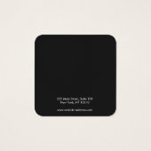 Cooler Schwarzer Stuhlvorratshalter (Rückseite)