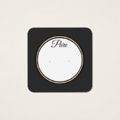 Cooler Schwarzer Stuhlvorratshalter (Vorderseite)