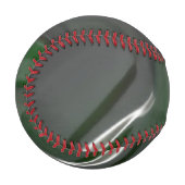 Cooler schwarzer und grüner Kunststoff Baseball (Vorderseite Links)