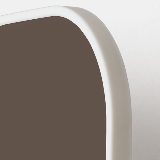 Cooler Schwarzweiß-Diagonal-Bildtext Pickleball Schläger (Linke Seite)