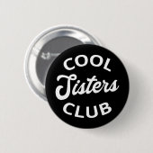 Cooler Schwesterklub I Button (Vorne & Hinten)