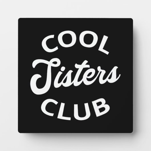 Cooler Schwesterklub I Fotoplatte (Vorderseite)