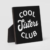 Cooler Schwesterklub I Fotoplatte (Vorderseite)