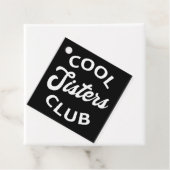 Cooler Schwesterklub I Geschenkanhänger (Beispiel)