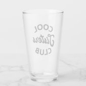 Cooler Schwesterklub I Glas (Rückseite)