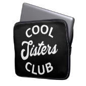 Cooler Schwesterklub I Laptopschutzhülle (Vorderseite Links)