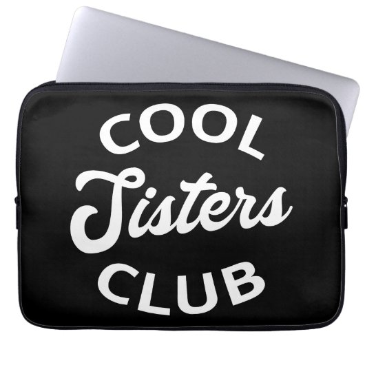 Cooler Schwesterklub I Laptopschutzhülle (Vorderseite)