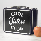 Cooler Schwesterklub I Metall Brotdose (Beispiel)