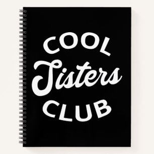 Cooler Schwesterklub I Notizblock