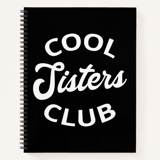 Cooler Schwesterklub I Notizblock (Vorderseite)