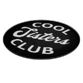 Cooler Schwesterklub I Schneidebrett (Ecke)