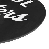 Cooler Schwesterklub I Schneidebrett (Ecke)