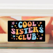 Cooler Schwesterklub III Etiketten (Befestigt)