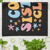 Cooler Schwesterklub III Geschirrtuch (Gefaltet)