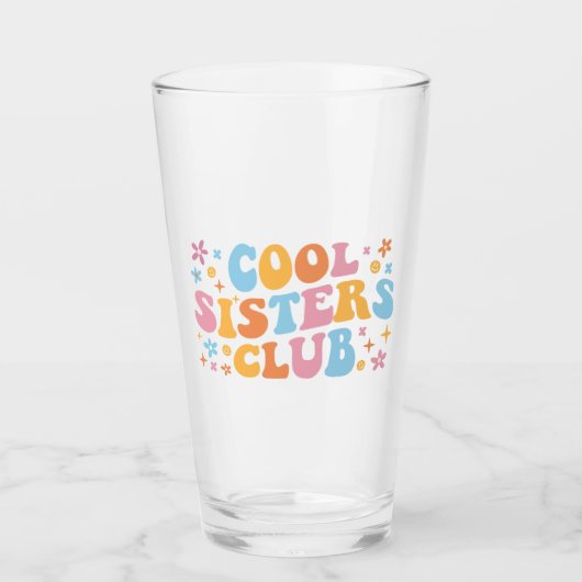Cooler Schwesterklub III Glas (Vorderseite)