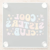 Cooler Schwesterklub III Glasuntersetzer (Rückseite)