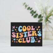 Cooler Schwesterklub III Postkarte (Stehend Vorderseite)
