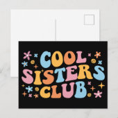 Cooler Schwesterklub III Postkarte (Vorne/Hinten)
