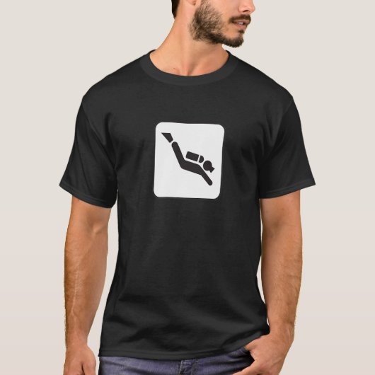 Cooler Scuba Diver T-Shirt (Vorderseite)